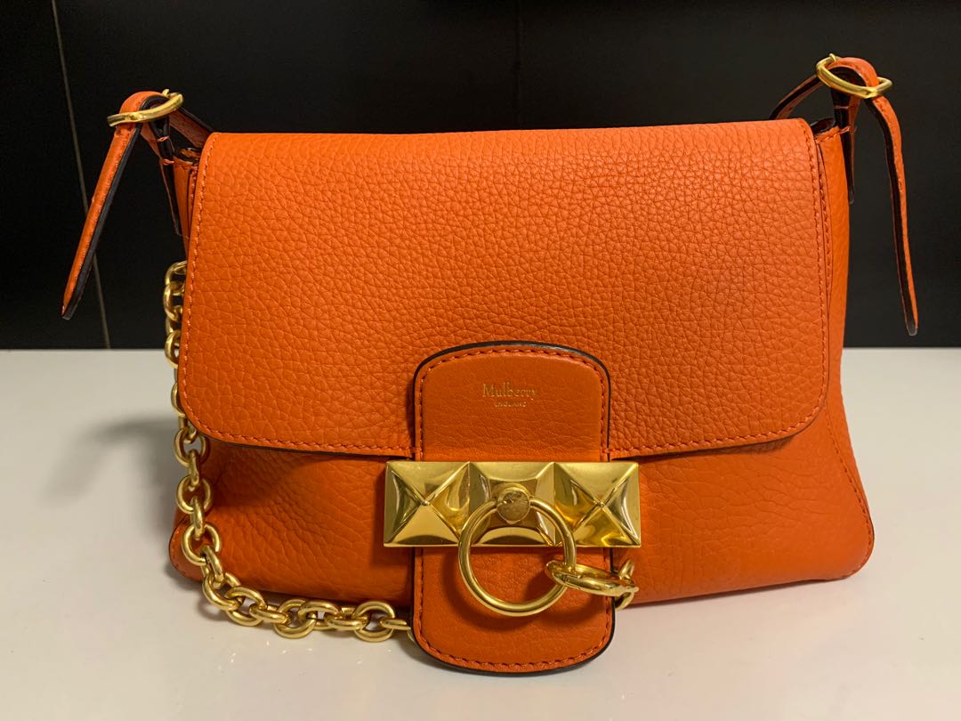 Mulberry Mini Keeley Orange Luxury Bags Wallets on Carousell