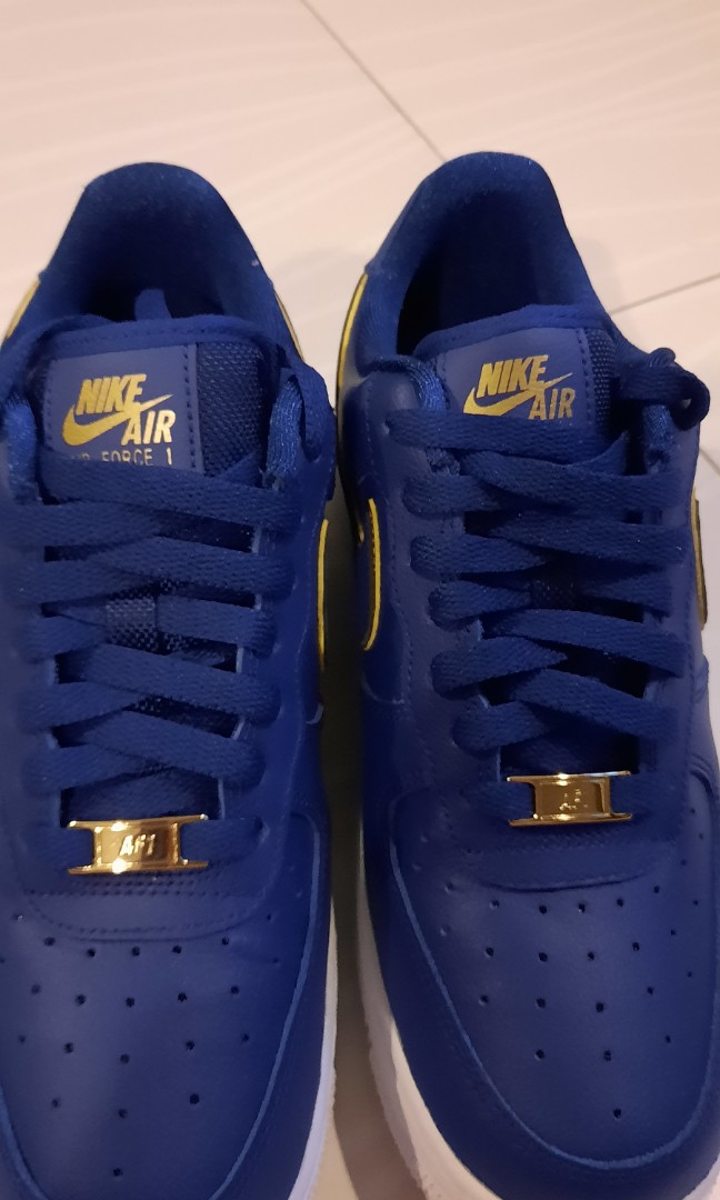 all blue air force 1s