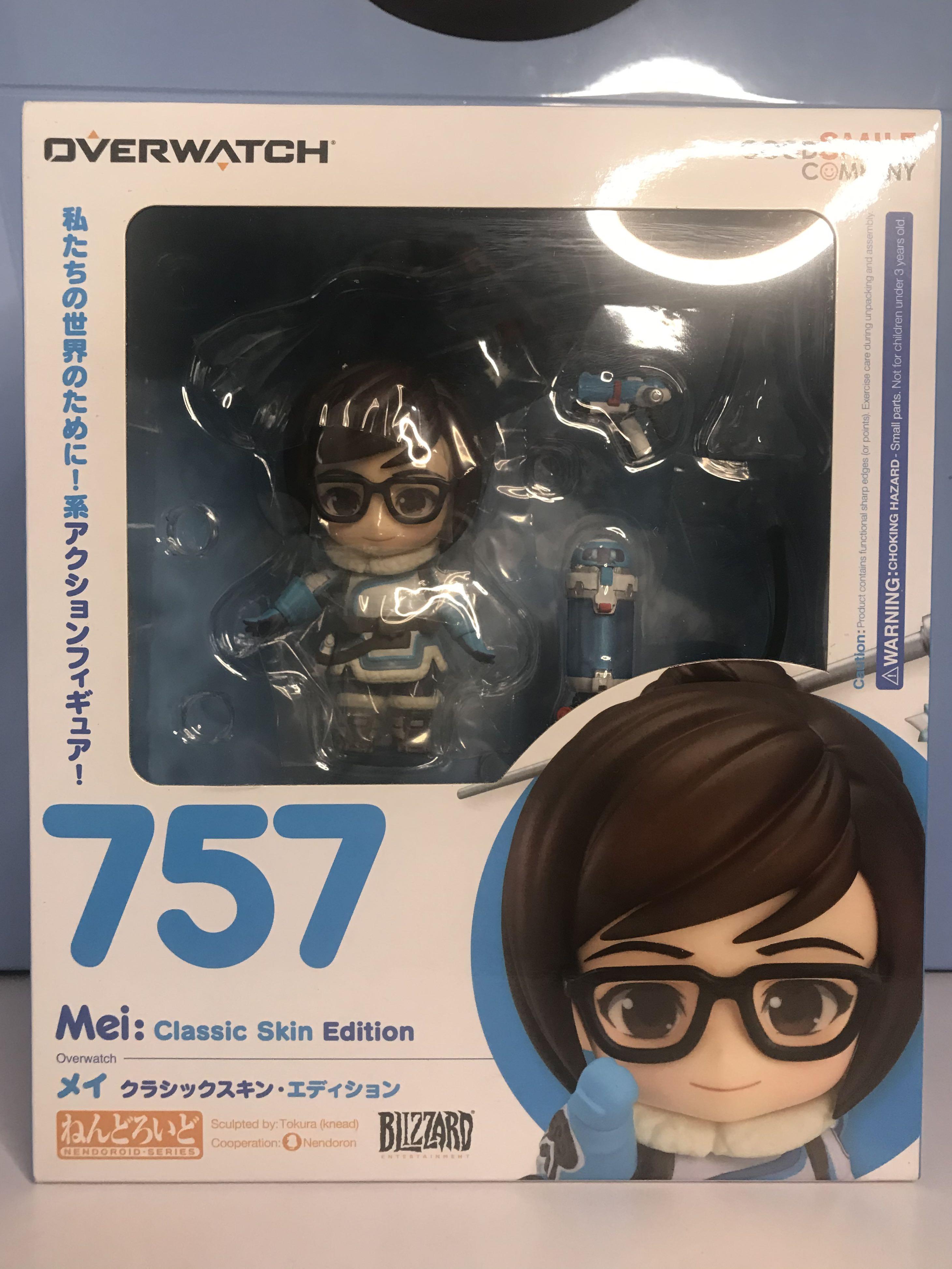 piel Guinness episodio Nendoroid 757 Overwatch Mei : Classic Skin, Hobbies & Toys, Toys & Games on  Carousell