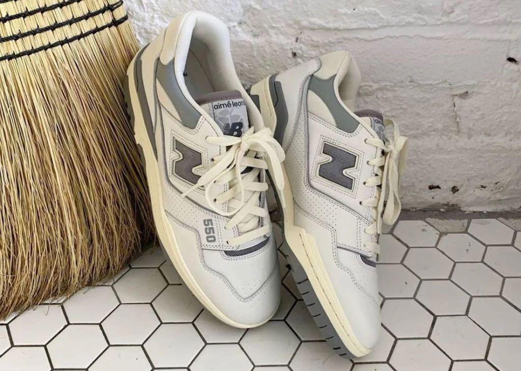 New Balance x Aime Leon Dore P550 Grey, 男裝, 鞋, 西裝鞋- Carousell