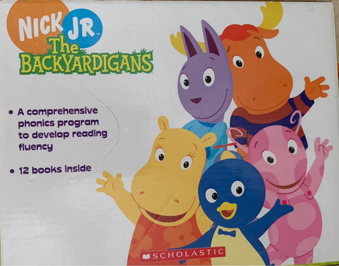 Nick Jr The Backyardigans Scholastic Phonics Set, Hobbies & Toys, Books