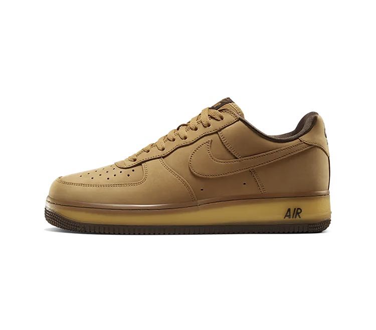 Nike Air Force 1 Low Wheat Mocha Men s Fashion Footwear Sneakers on Carousell
