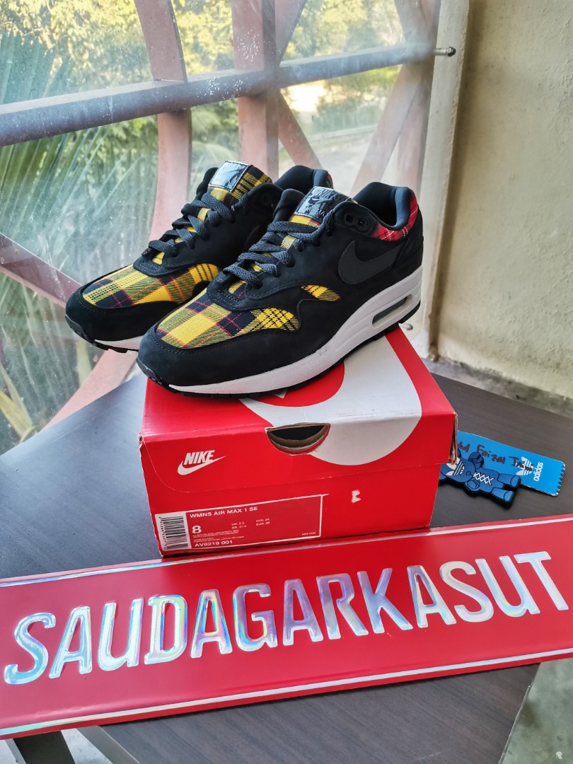 Air max 1 se 2024 tartan