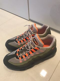 Nike Airmax 95 Triple Black Men S Fashion Footwear Sneakers On Carousell