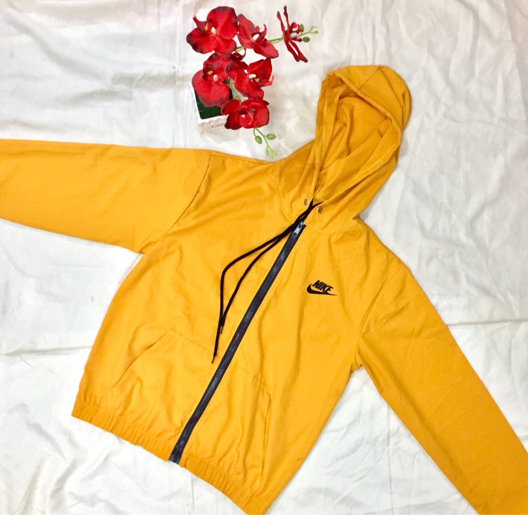mustard nike jacket