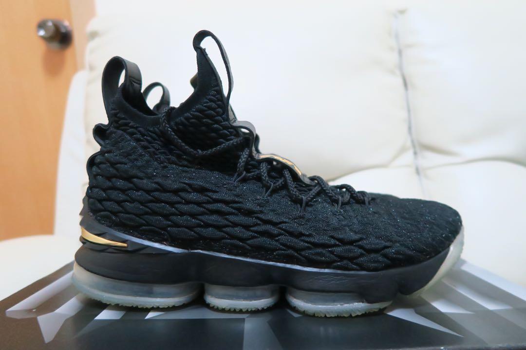 Nike Lebron XV EP 15 black \u0026 gold 黑金