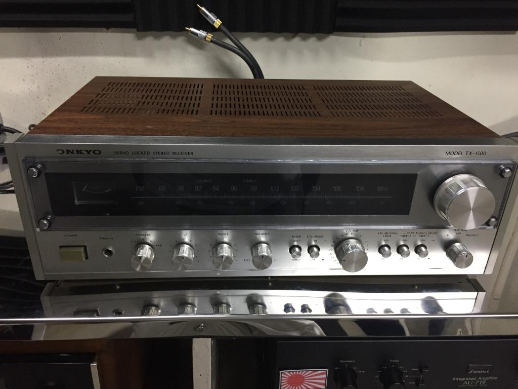 Onkyo TX1500 MKI Stereo Receiver Amplifier, Audio, Soundbars