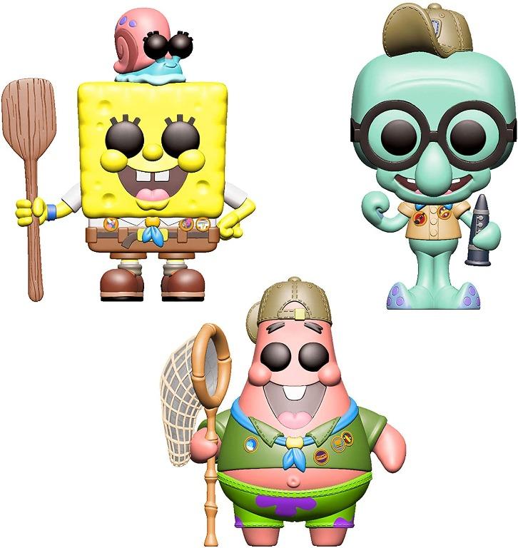 spongebob funko pop set