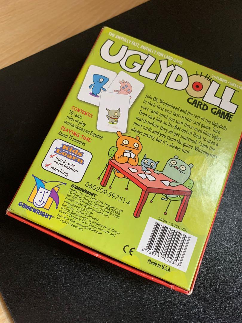 Original Ugly Dolls card game, Hobbies & Toys, Toys & Games on Carousell
