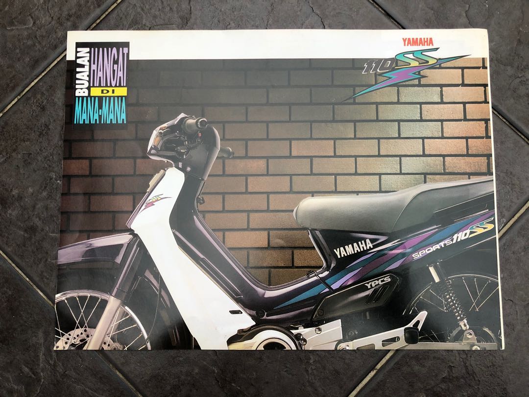 Original Yamaha SS110 Brochure, Hobbies & Toys, Collectibles