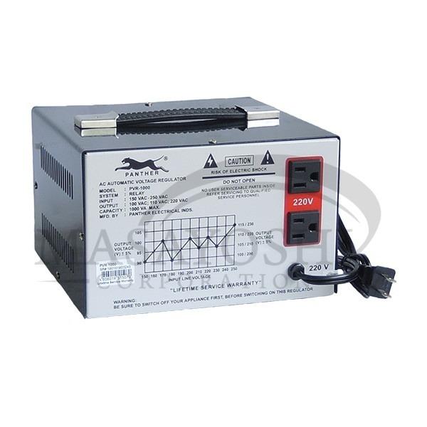 Relay Type AVR | PVR 1000 (Category: Other Accessories) located in Imus. Submitted by masayoshi.corp (Listing ID 1022908008, Image 2). Description: PVR 1000: 1000W Relay Type AVR w/ Step Down Transformer Max. Capacity: 1000 Watts Input: 150V AC – 250V AC Output: 100V AC, 110V AC & 220V AC x 3 System: Relay Type Response time: Within 1 second against +/-7% input voltage deviation Features Include Three universal outlets (1: 100V, 1: 110V, 1: 220V)