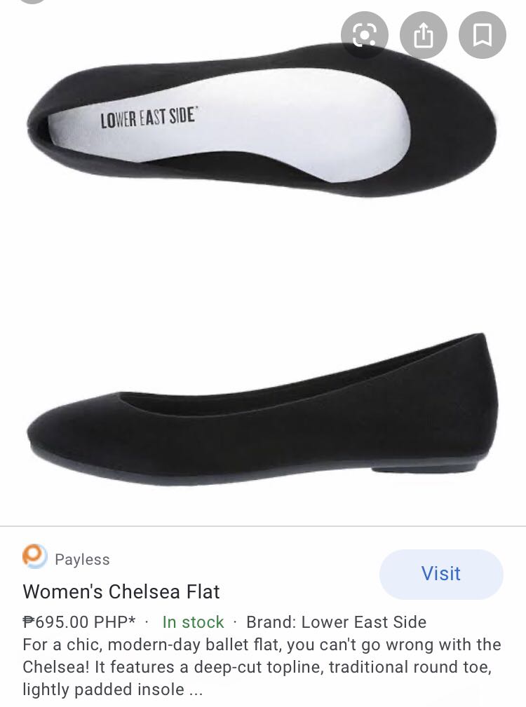 white ballet shoes payless