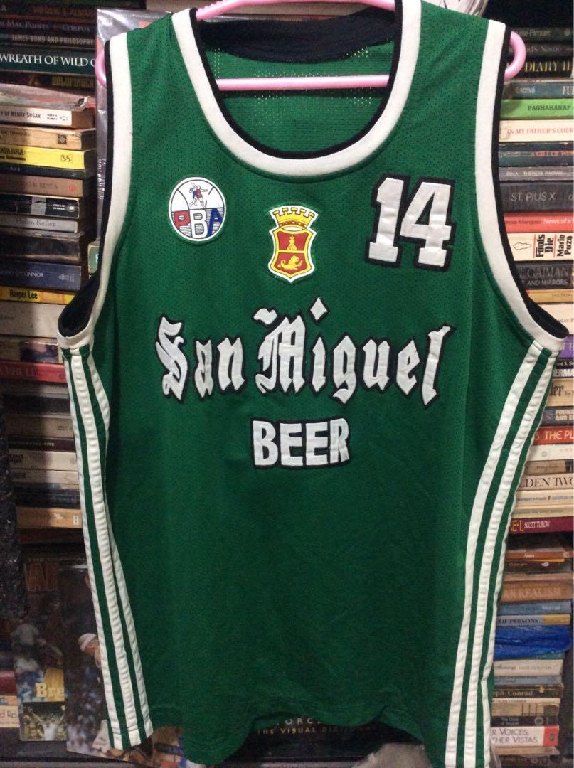 PBA San Miguel Beermen Hector Calma Jersey, Men's Fashion, Activewear on  Carousell