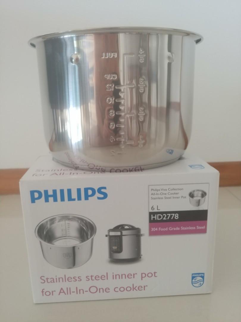 Philips all in one stainless steel pot 2025