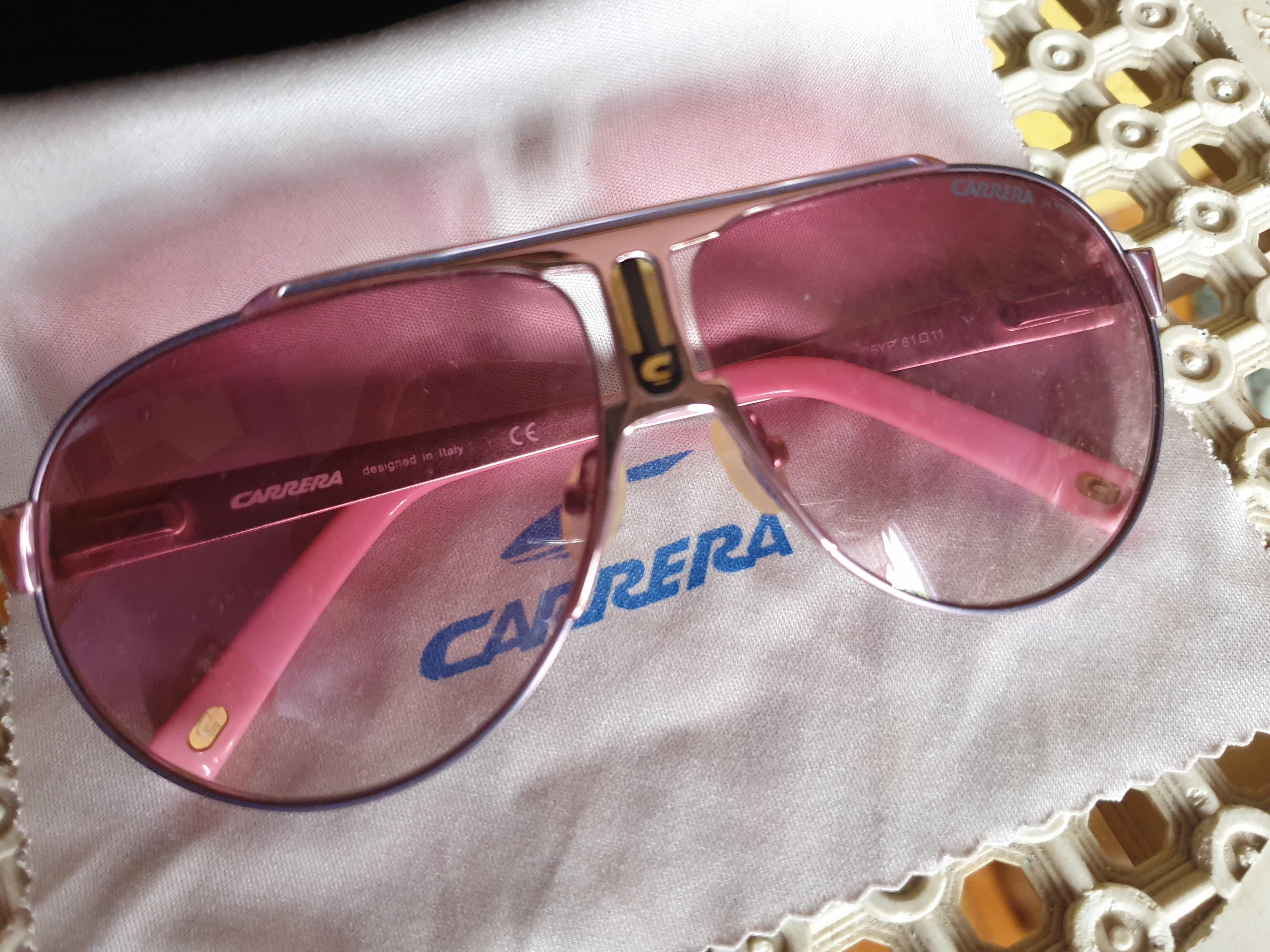 Pink Carrera Panamerika 1/P Shades, Women's Fashion, Watches & Accessories,  Sunglasses & Eyewear on Carousell