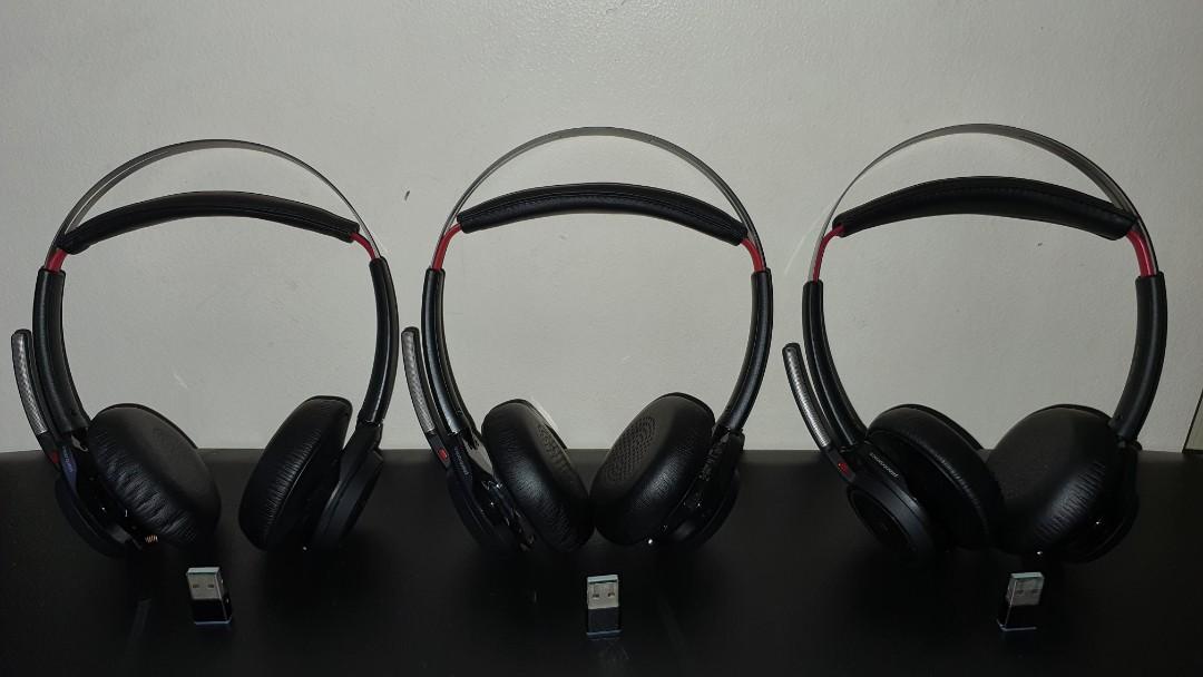 Plantronics Voyager Focus (Category: Headphones & Headsets) located in Quezon City. Submitted by versa_electronics (Listing ID 1040125281, Image 1). Description: Plantronics Voyager Focus Headset and USB Dongle only Used - sanitized 100% working free same day delivery within NCR & Rizal areas COD via LBC for Provinces can be arranged.