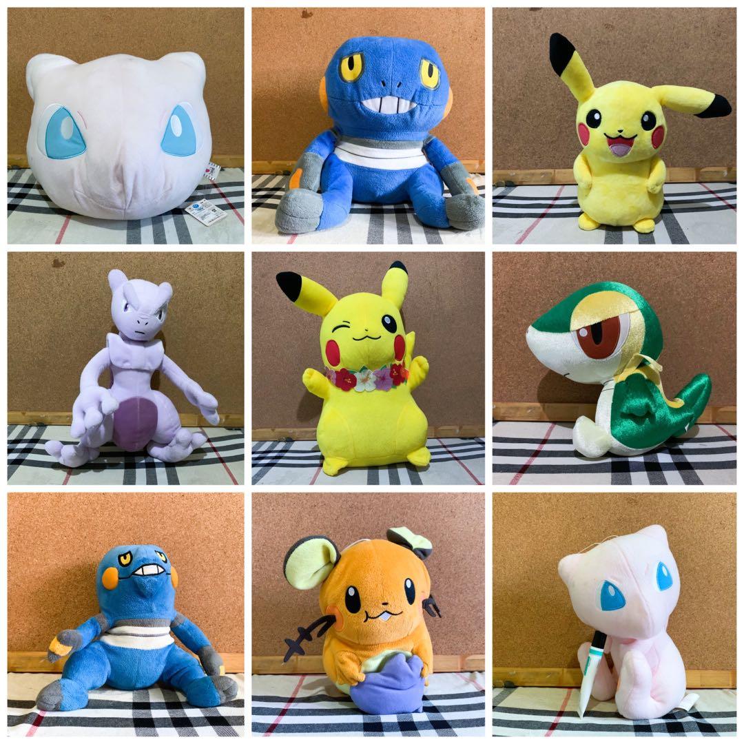 pokemon plush collection