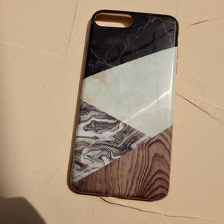 Preloved. Iphone 7+ casing marble
