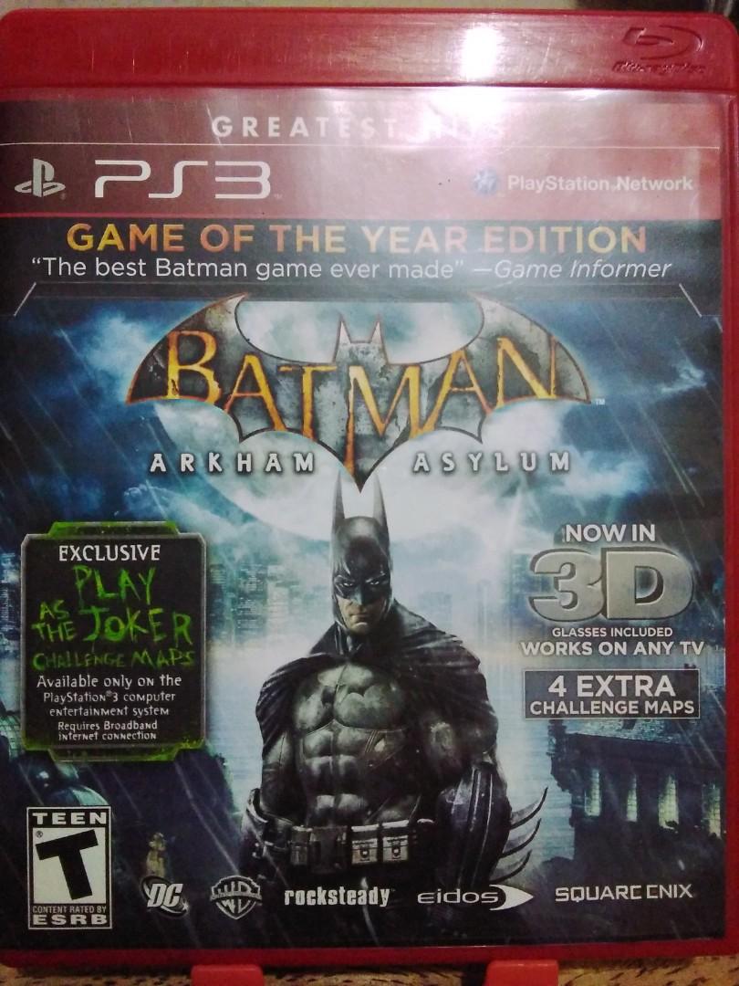 Middle-Earth: Shadow of Mordor, Batman Arkham City & Asylum - PlayStation 3  PS3