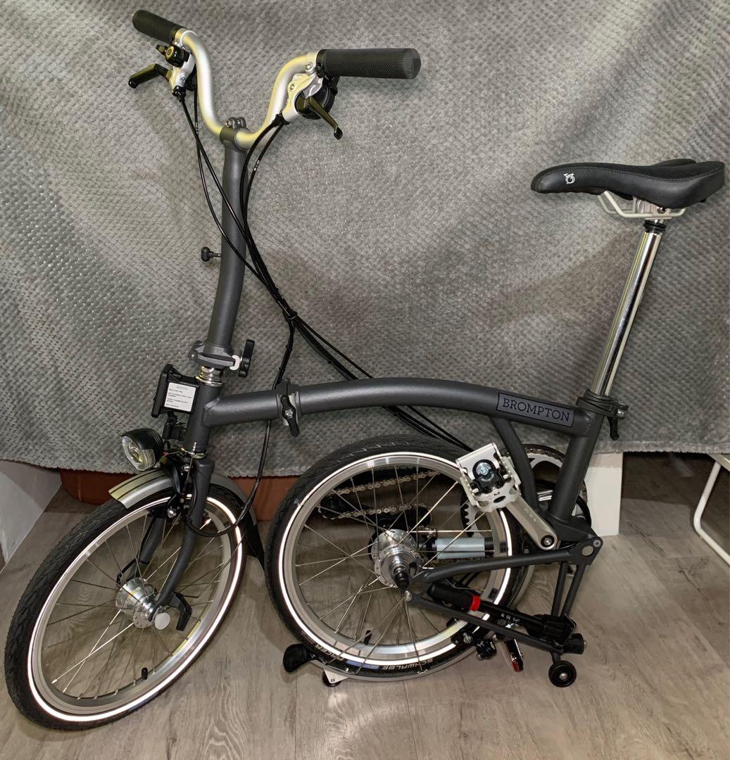 Brompton m6l graphite sales metallic