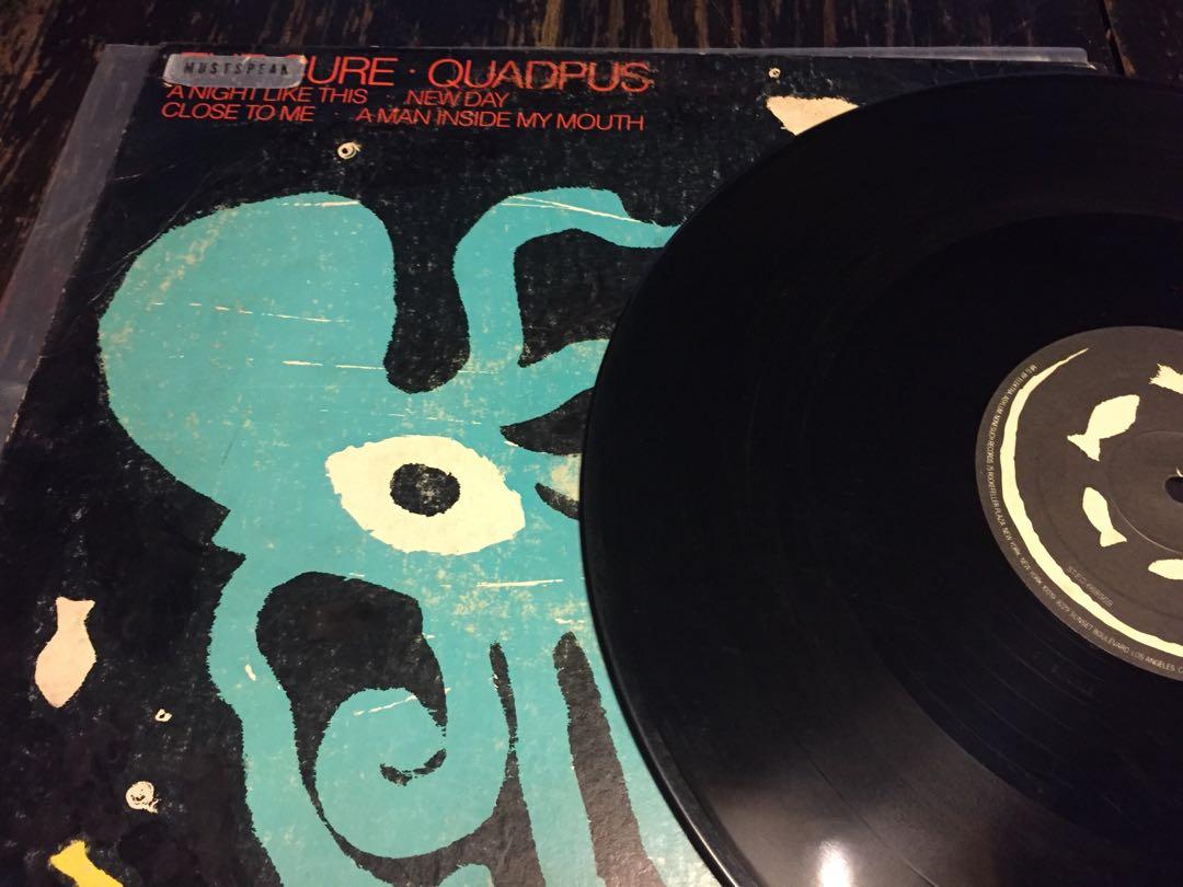 RARE!! The Cure-Quadpus - 1st Press (Category: Vinyls) located in Pasig City. Submitted by fairfaxvintage827 (Listing ID 1040133327, Image 2). Description: Super Rare Album VG Condition Cool Classic Tracks A Must Have!!💥.