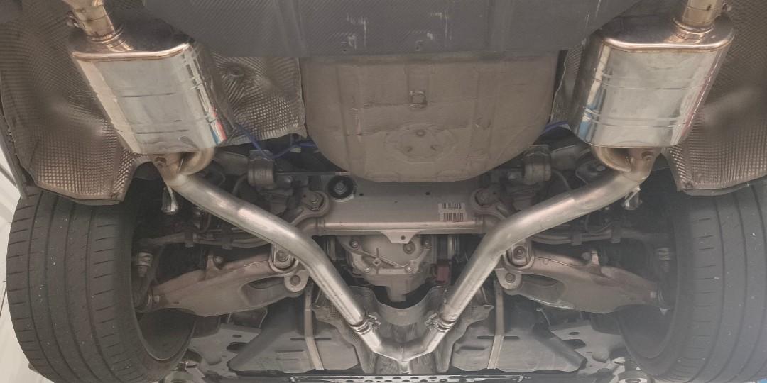 Bmw store f10 exhaust