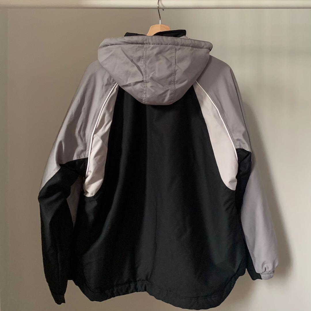 Reebok Grey Anorak Jacket Men s Fashion Coats Jackets and