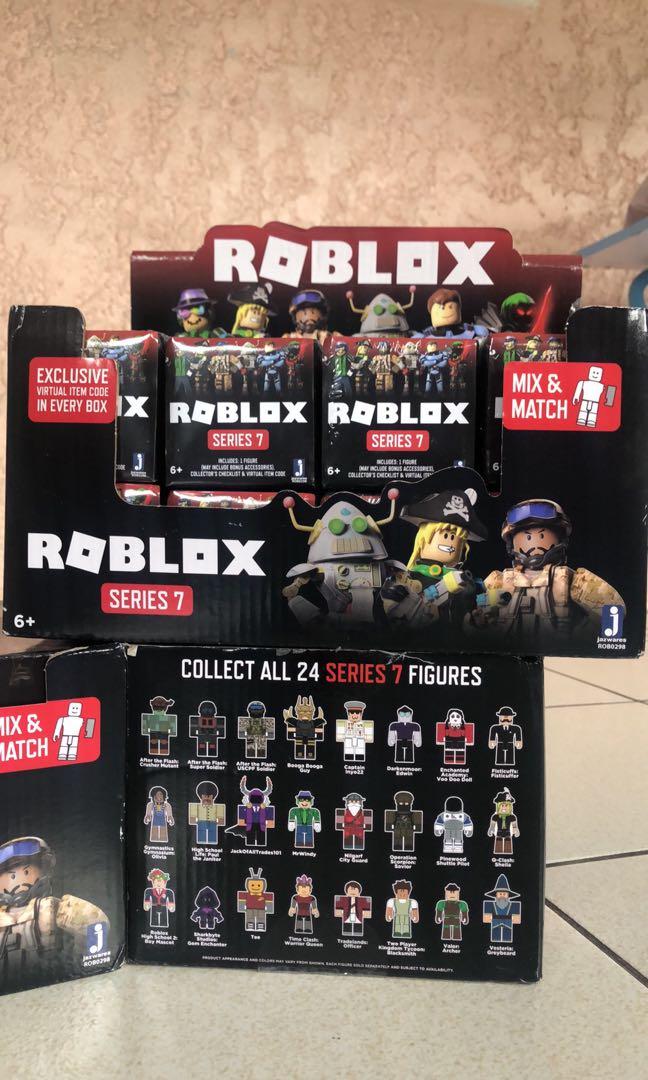 Roblox Blind Series 7 Toys Games Toys On Carousell - authentic roblox mystery figures series 3 shopee philippines