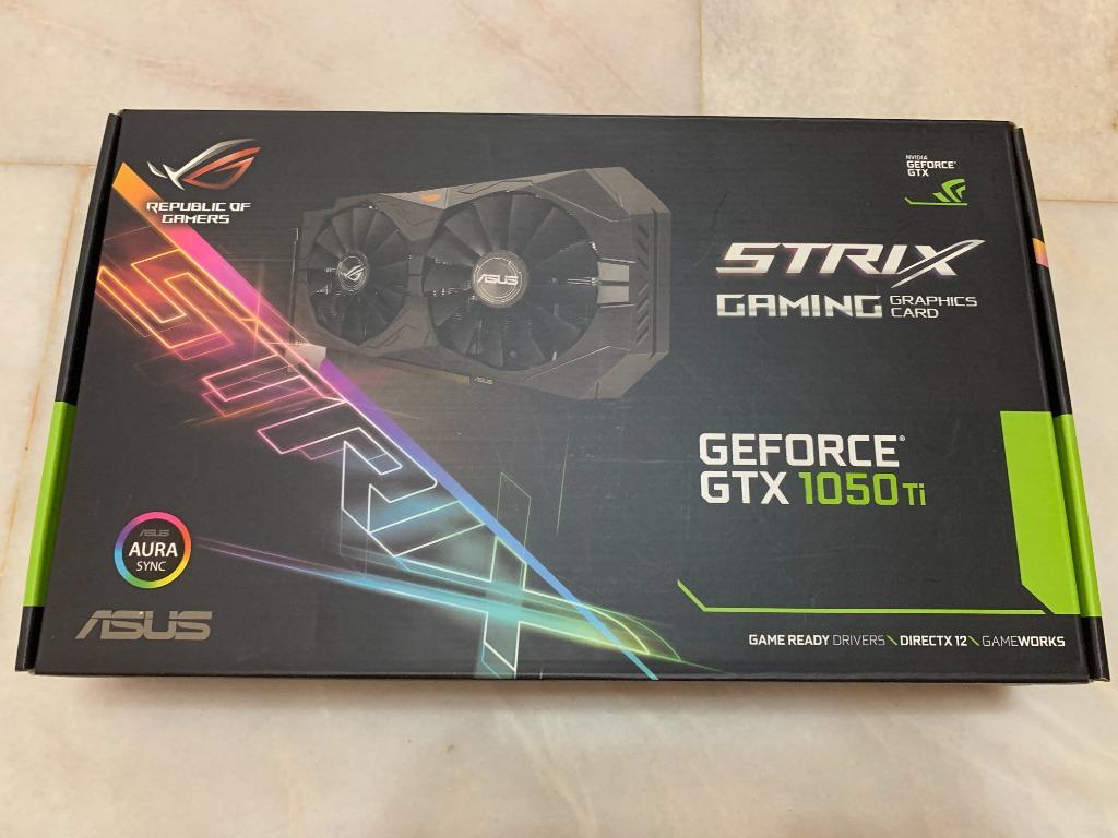 Asus rog strix gtx 1050 ti oc 4gb sale