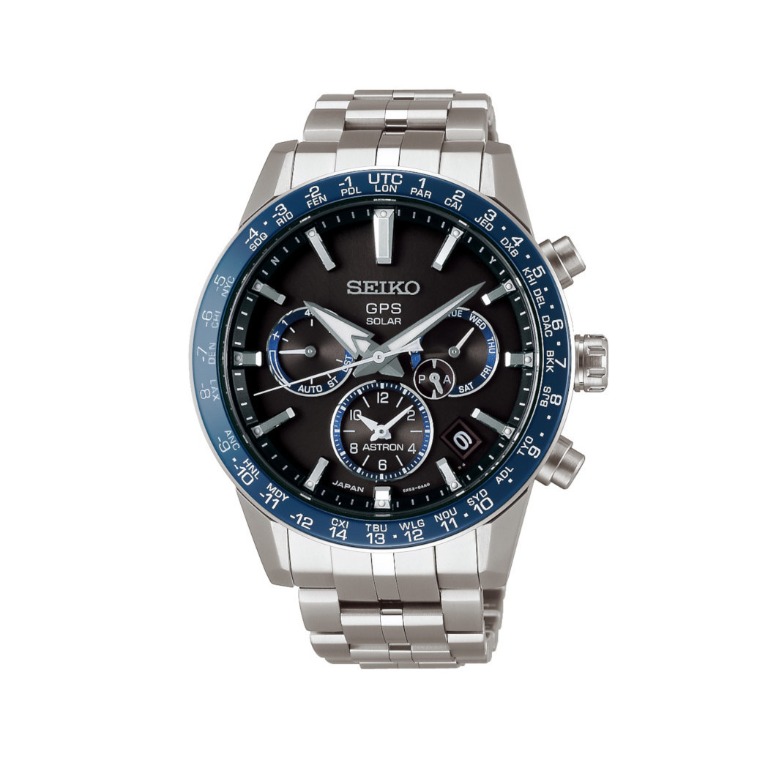 Seiko Astron GPS Solar Dual Time SSH001J1 Men s Fashion Watches
