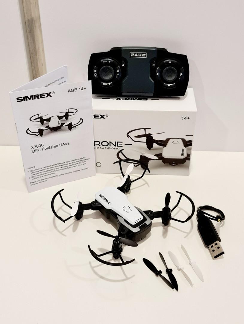 Simrex drone hotsell x300c instructions