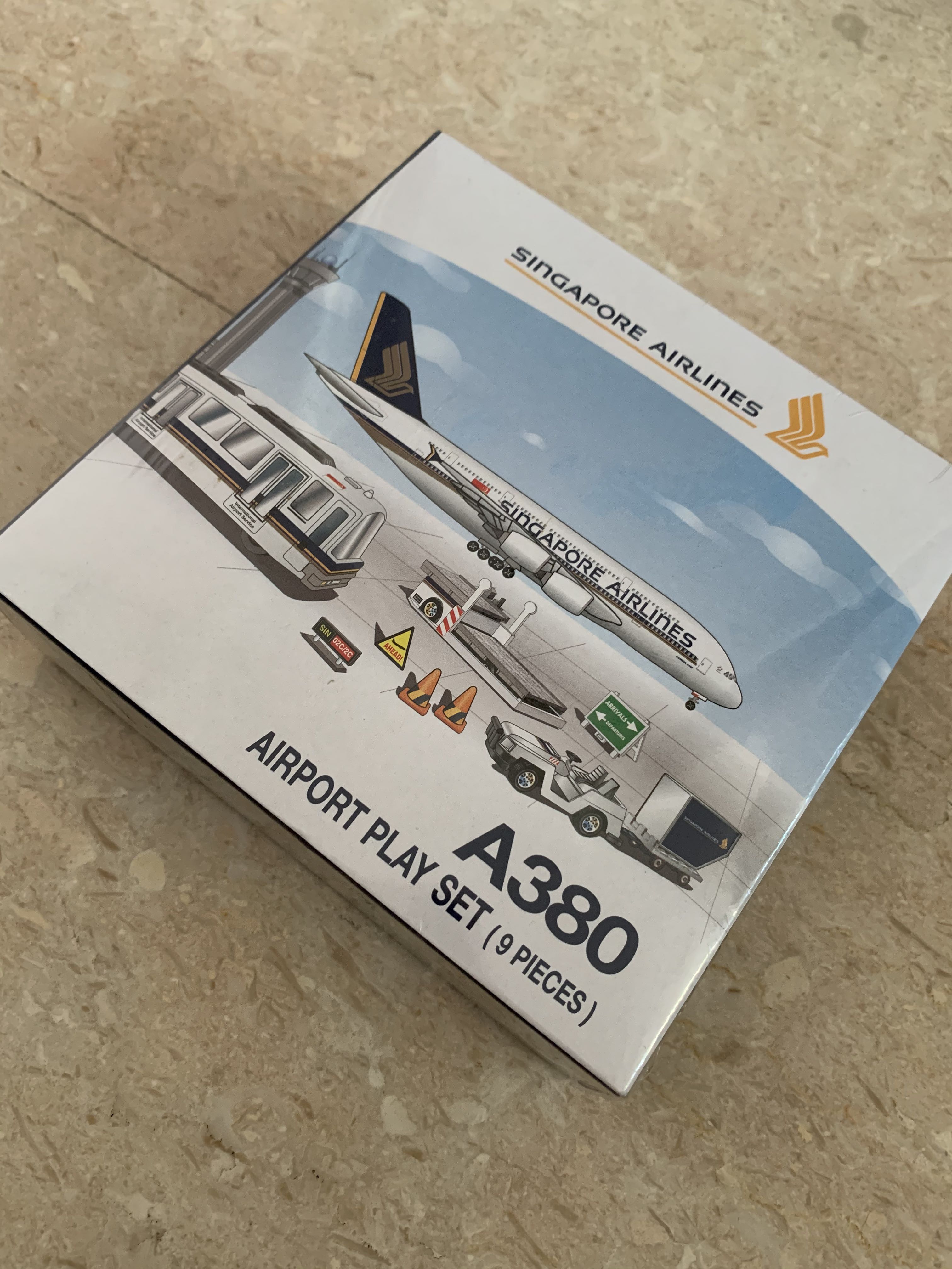 Singapore Airlines A380 Airport Playset