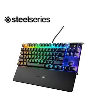 Steelseries Apex 7 Tkl Mechanical Gaming Keyboard Wrist Rest Oled Display Electronics Computer Parts Accessories On Carousell