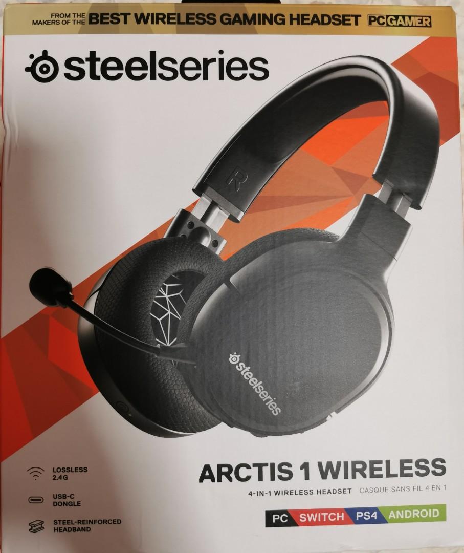 Steelseries Arctis 1 Wireless 4 In 1 Wireless Headset As Good As New Electronics Audio On Carousell