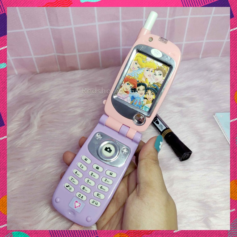 Toy flip sale phone disney