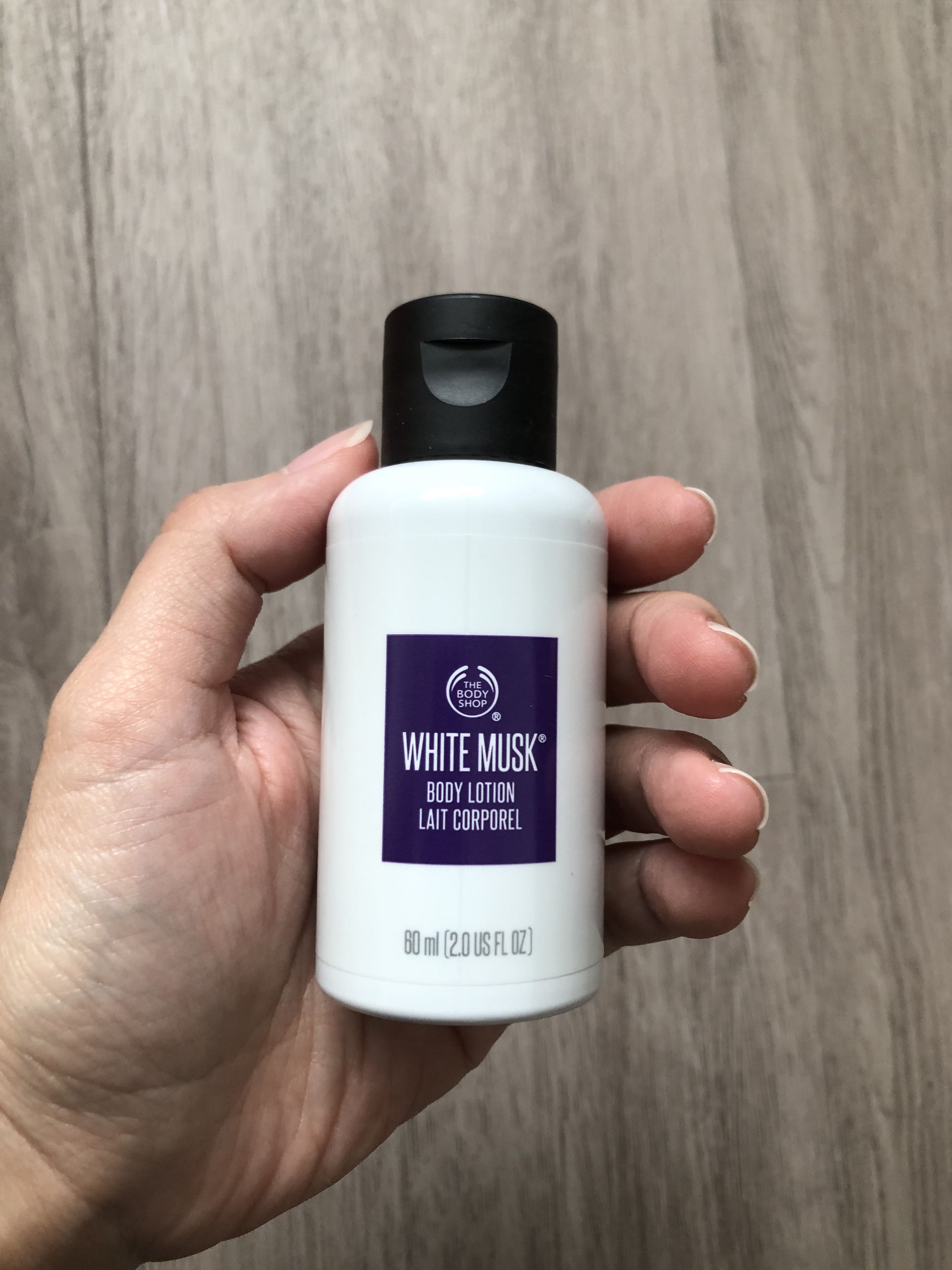 The body shop white musk body lotion, Beauty & Personal Care, Bath & Body, Body Care on Carousell