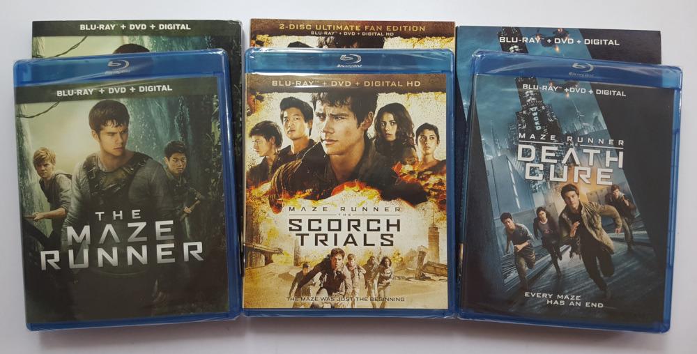 The Maze Runner DVD Movies Sealed New