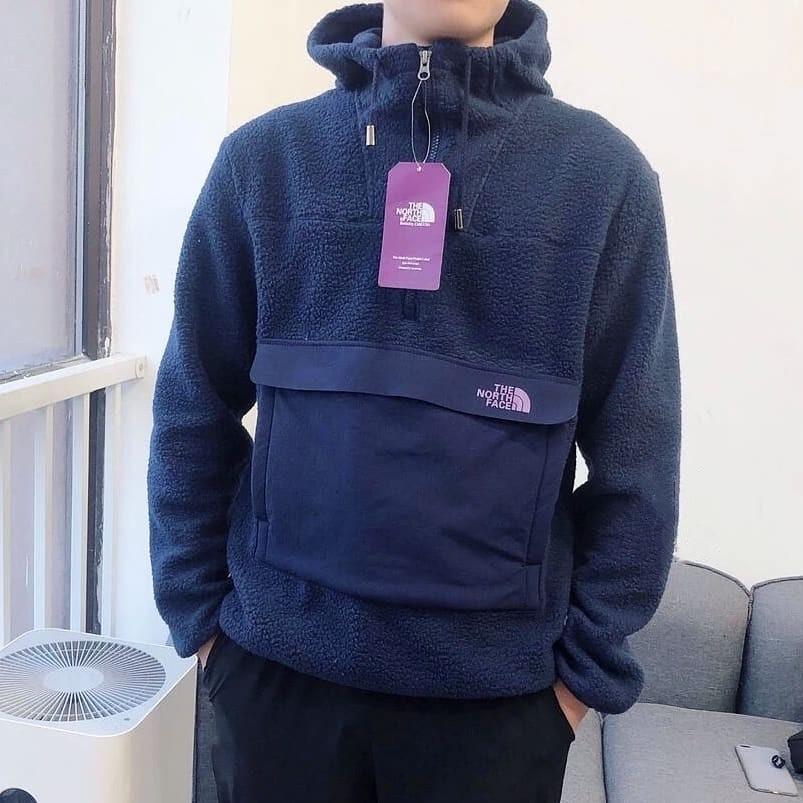 The North Face jacket羊羔絨外套, 男裝, 外套及戶外衣服- Carousell