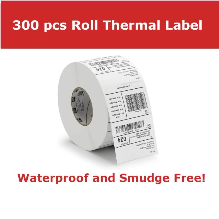 Thermal Shipping Labels for Air Way bill for courier 100 by 150mm