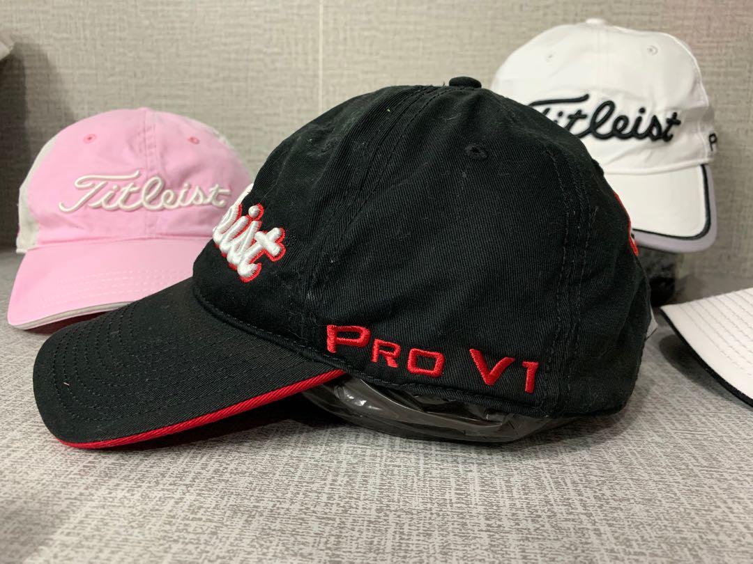 Titleist cap best sale black