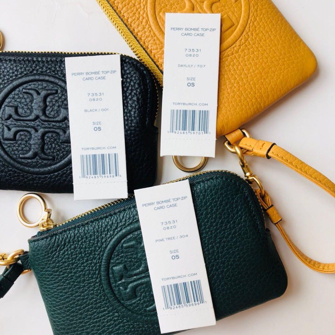 Tory Burch Perry Bombe Card Case 2024 favors