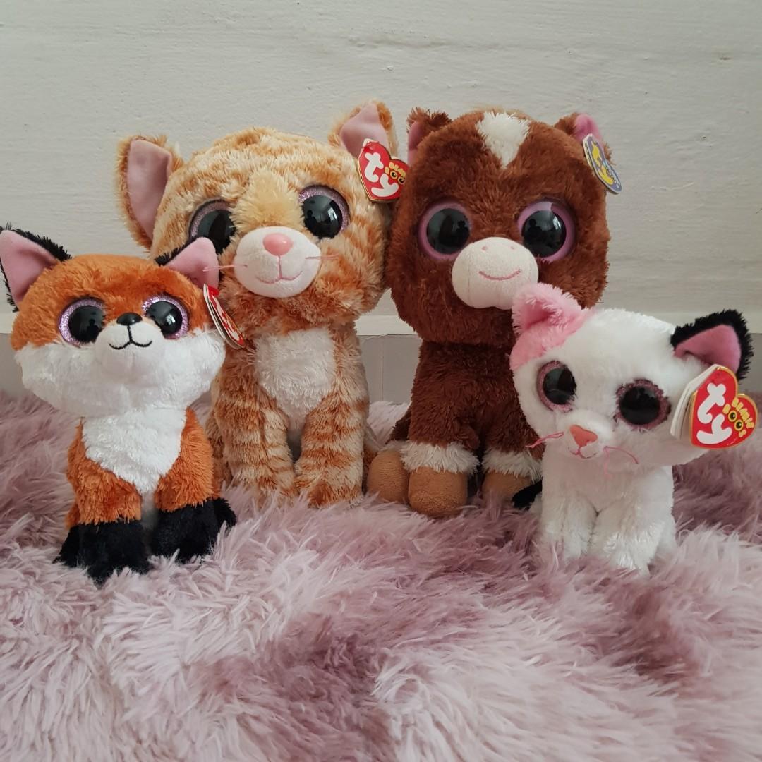 ty beanie fox large