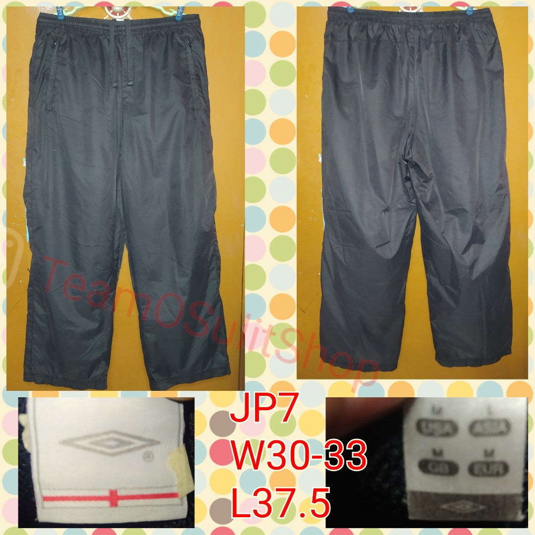 Umbro windbreaker pants JP7 Men s Fashion Activewear on Carousell