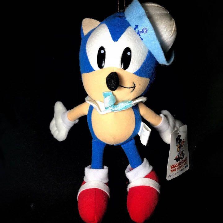 segasonic the hedgehog plush