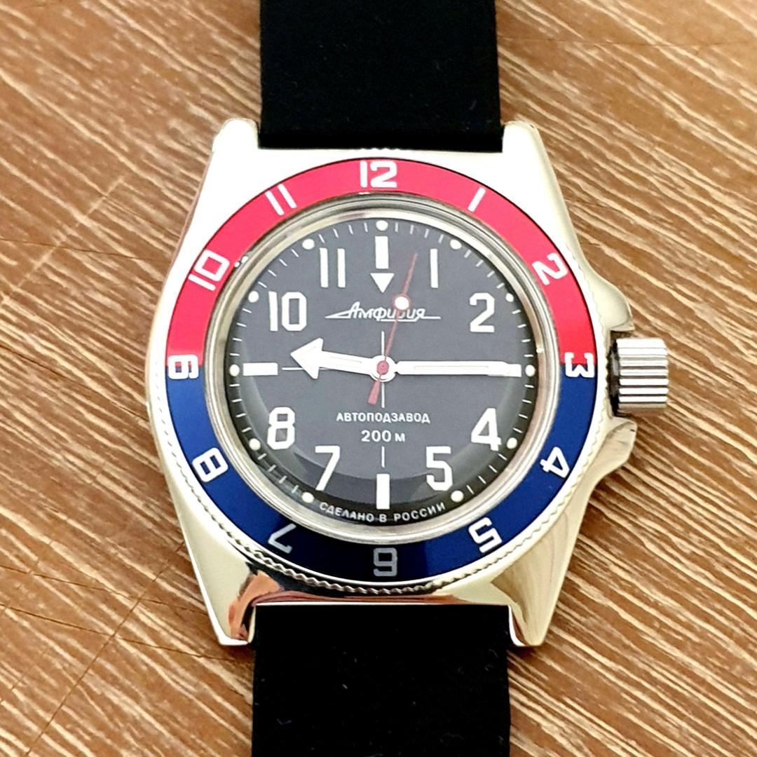 Vostok amphibia pepsi bezel Clearance