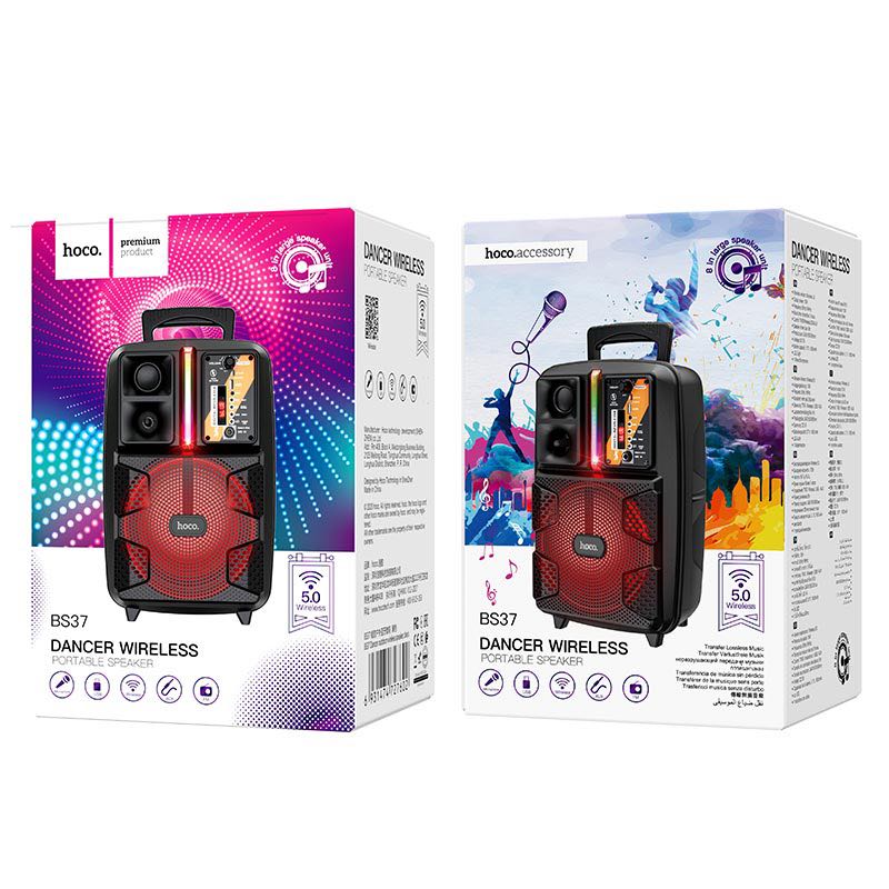 portable speaker with mic