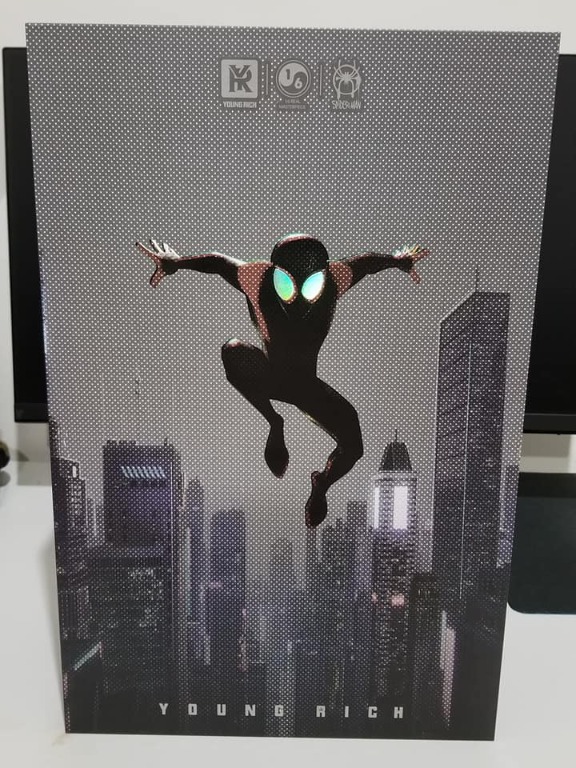 Young Rich Toys 1 6 Spiderman Miles Morales Battle Suit