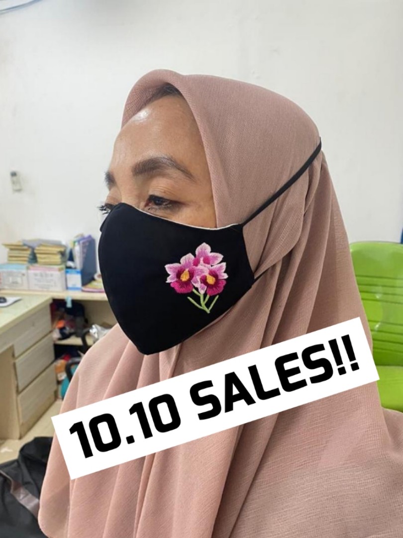 [10.10 SALES] Hijab mask, Women's Fashion, Muslimah Fashion, Hijabs on ...