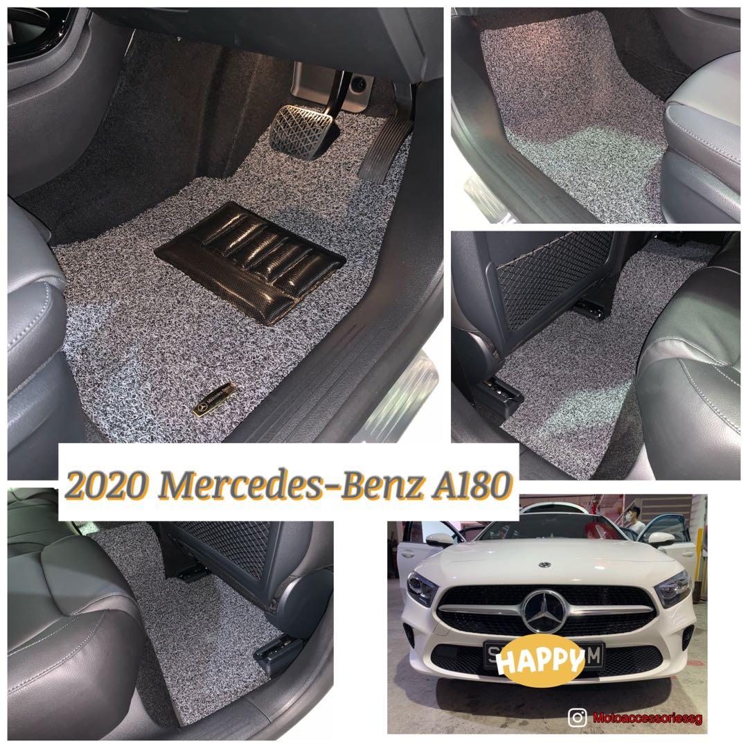 2020 Mercedes Benz A180 Customized Car Floor Mat Car Accessories Accessories On Carousell