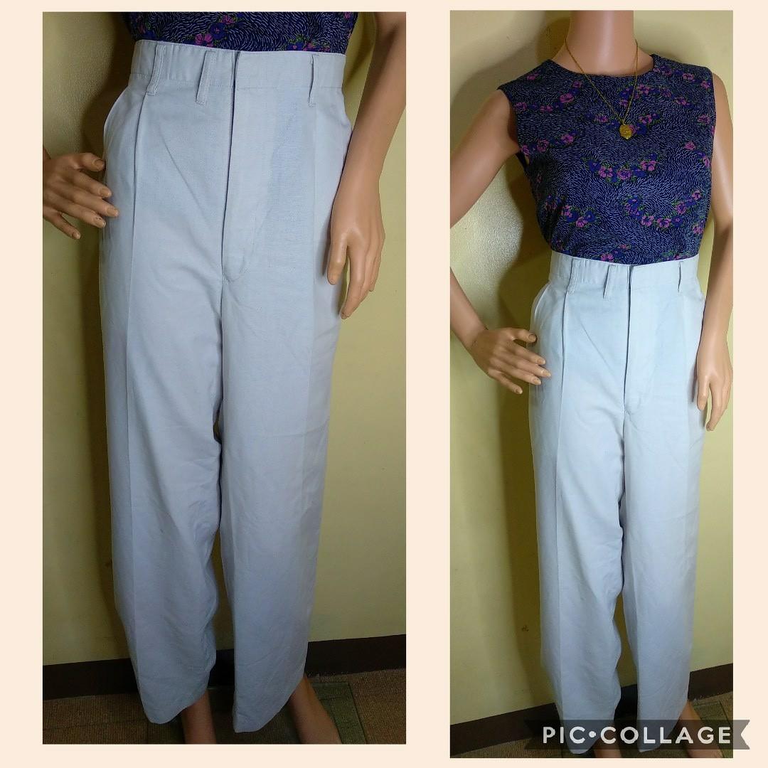 T138 Skinny style Fitted Trouser Pants | Shopee Philippines